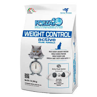 Forza10 weight control active сухой корм для кошек, страдающих избыточным весом
