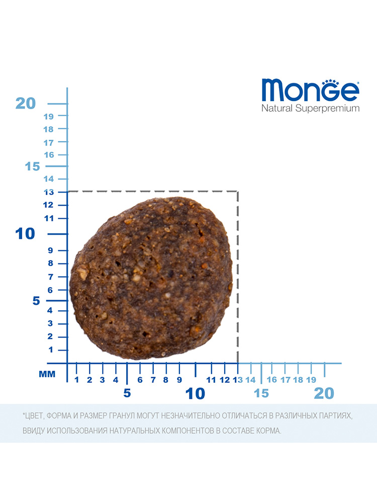 Monge dog speciality line monoprotein сухой корм монопротеиновый из форели с рисом и картофелем для взрослых собак всех пород