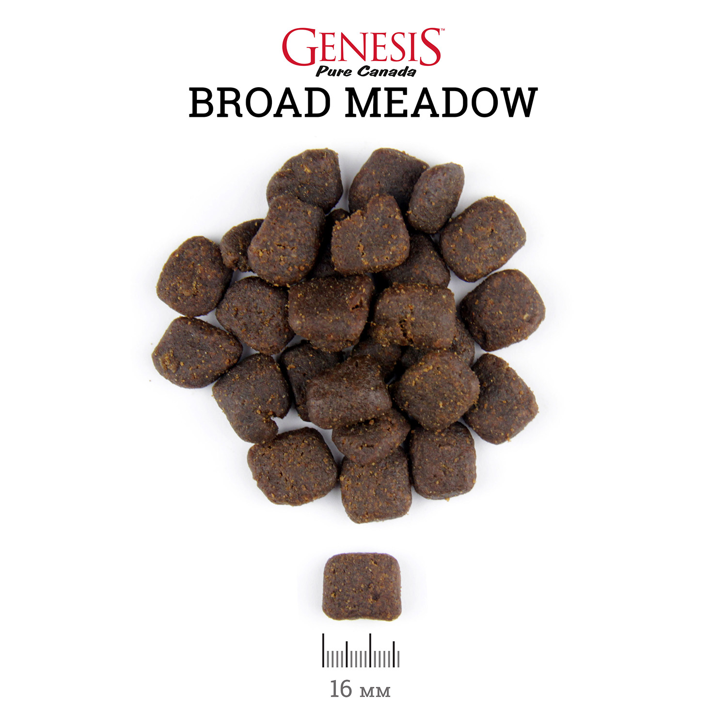 Genesis pure canada broad meadow soft полувлажный корм для взрослых собак с говядиной, мясом косули и дикого кабана