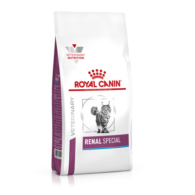 Royal canin renal special корм сухой полнорационный диетический для взрослых кошек с пониженным аппетитом для поддержания функции почек при острой или хронической почечной недостаточности