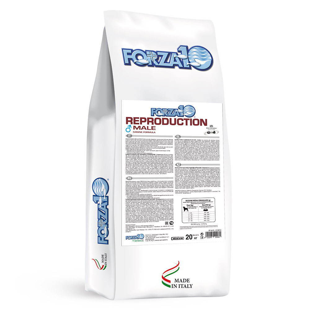 Forza10 reproduction female сухой корм с рыбой для кобелей с проблемами в области репродуктивной системы