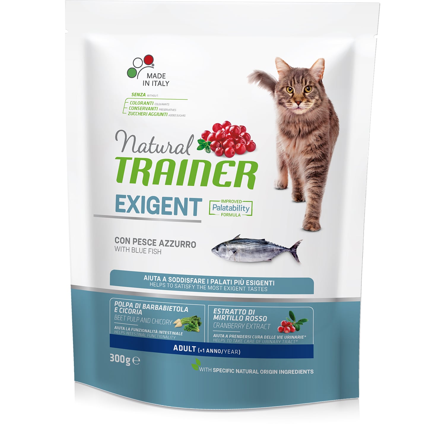 Trainer Natural сухой корм с океанической рыбой для привередливых кошек