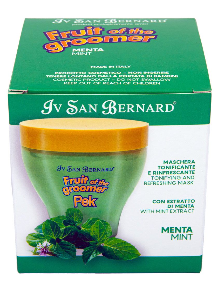 Iv san bernard fruit of the grommer mint восстанавливающая маска для любого типа шерсти с витамином в6