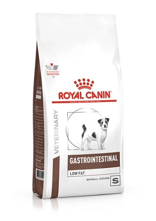 Royal Canin Gastrointestinal Low Fat Small Dog корм сухой полнорационный диетический для взрослых собак малых пород  при нарушениях пищеварения