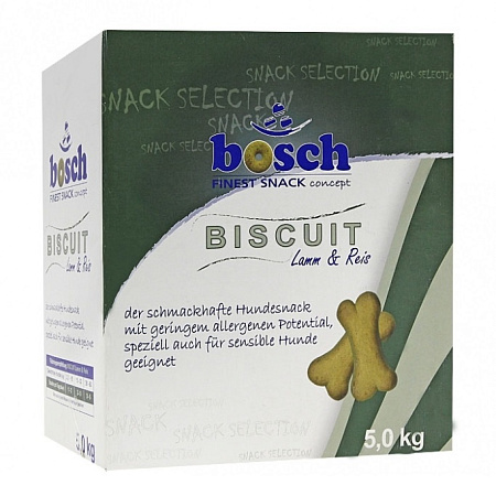 Bosch biscuit лакомство для собак с ягнёнком и рисом