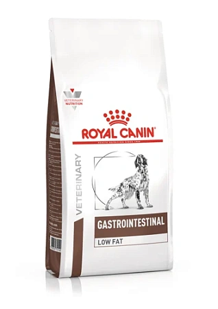 Royal Canin Gastrointestinal Low Fat корм сухой полнорационный диетический для собак, рекомендуемый при нарушениях пищеварения и экзокринной недостаточности поджелудочной железы