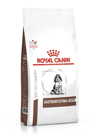 Royal Canin Gastrointestinal Puppy корм сухой полнорационный диетический для щенков до 1 года, рекомендуемый при острых расстройствах пищеварения
