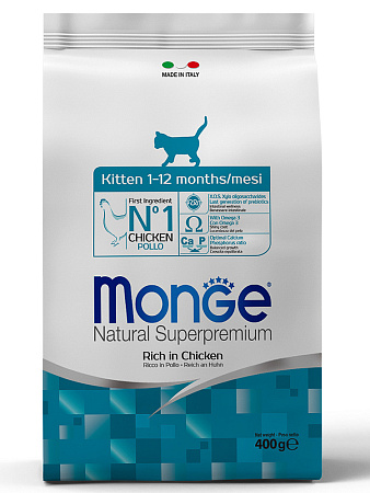 Monge cat daily line сухой корм из курицы для котят и беременных