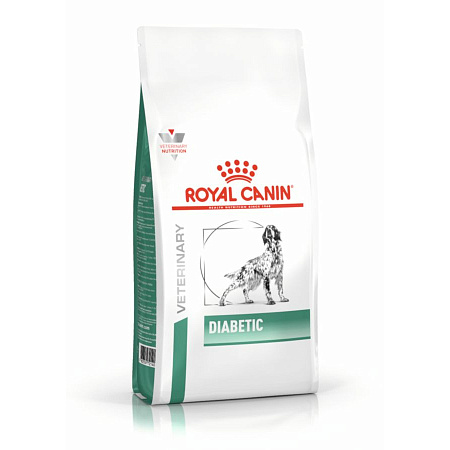 Royal Canin Diabetic корм сухой полнорационный диетический для взрослых собак, разработанный для контроля уровня глюкозы при сахарном диабете