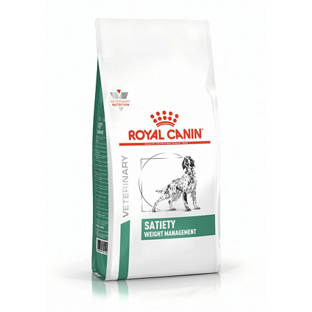 Royal Canin Satiety Weight Management корм сухой полнорационный диетический для взрослых собак, рекомендуемый для снижения веса