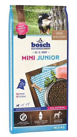 Bosch mini junior сухой корм для щенков маленьких пород