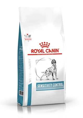 Royal Canin Sensitivity Control корм сухой полнорационный диетический для взрослых собак, применяемый при пищевой аллергии или пищевой непереносимости