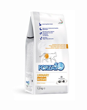 Forza10 urinary active сухой корм для кошек при заболеваниях мочевыводящих путей