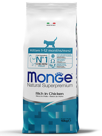 Monge cat daily line сухой корм из курицы для котят и беременных кошек