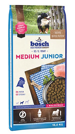 Bosch medium junior сухой корм для щенков средних пород