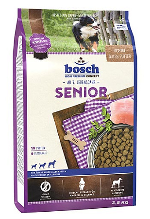 Bosch senior сухой корм с мясом птицы для собак старше 7 лет
