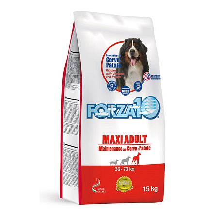 Forza10 maintenance сухой корм с олениной и картофелем для собак гигантских пород