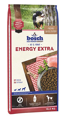 Bosch energy extra сухой корм с птицей для собак