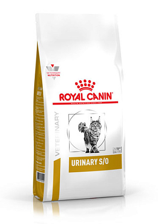 Royal canin urinary s/o корм сухой полнорационный диетический для взрослых кошек, способствующий растворению струвитных камней и предотвращению их повторного образования