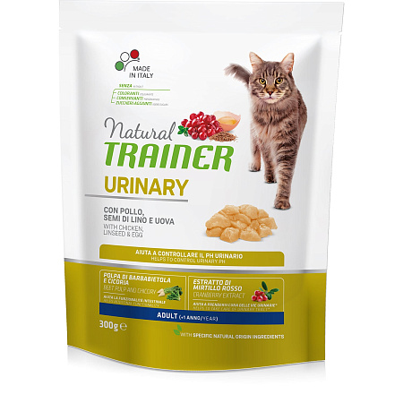 Natural Trainer Cat Urinary сухой корм с курицей для взрослых кошек c чувствительной мочеполовой системой