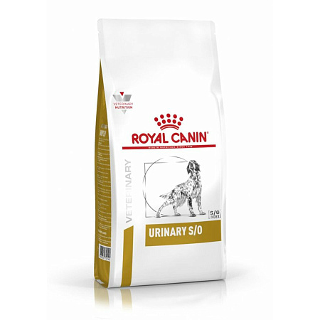 Royal Canin Urinary S/O корм сухой полнорационный диетический для взрослых собак при лечении и профилактике мочекаменной болезни (струвиты, оксалаты)