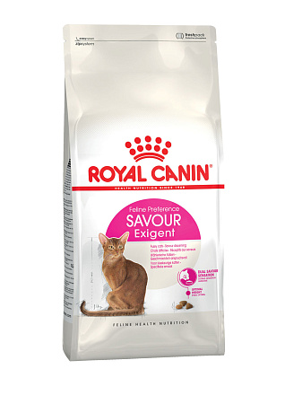 Royal canin savour exigent корм сухой сбалансированный для привередливых взрослых кошек от 1 года