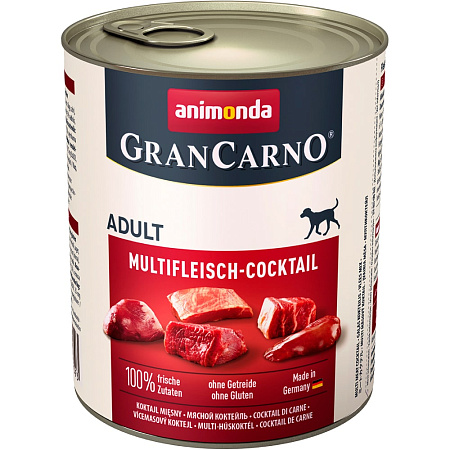 Animonda gran сarno original консервы мясной коктейль для взрослых собак