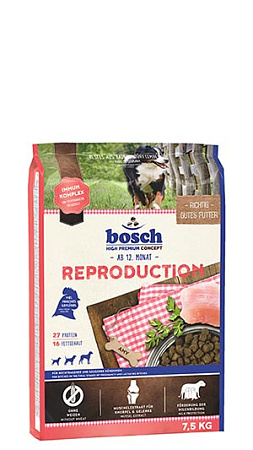 Bosch reproduction сухой корм для беременных и кормящих сук