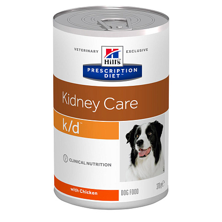 Hill's prescription diet k/d kidney care влажный корм для собак при заболевании почек