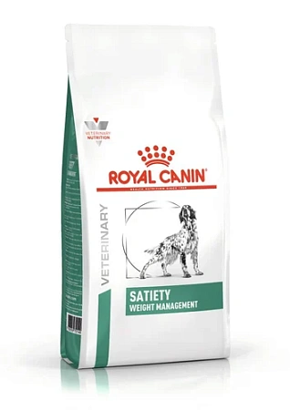 Royal Canin Satiety Weight Management корм сухой полнорационный диетический для взрослых собак, рекомендуемый для снижения веса