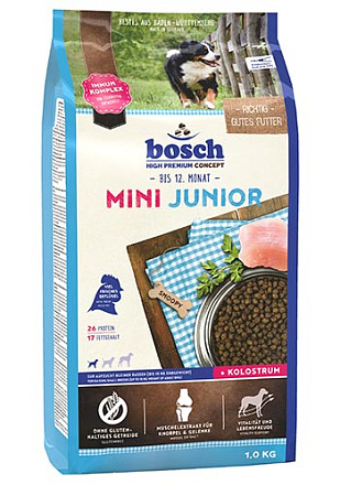 Bosch mini junior сухой корм для щенков маленьких пород